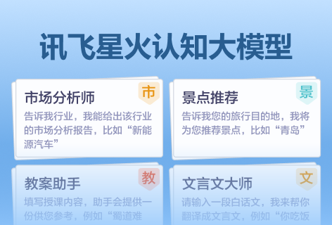 讯飞星火智能问答创作