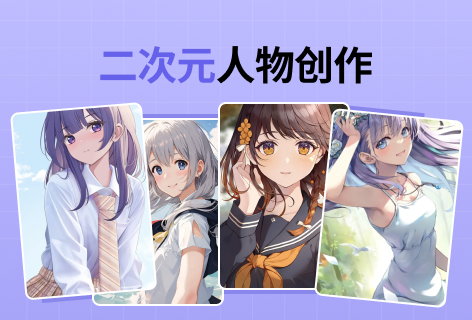 AI助手二次元人物创作