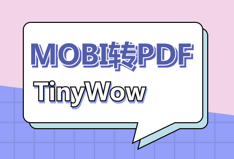 TinyWowMOBI转PDF